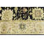 Tapis oriental noir Oushak Chobi-2125919227