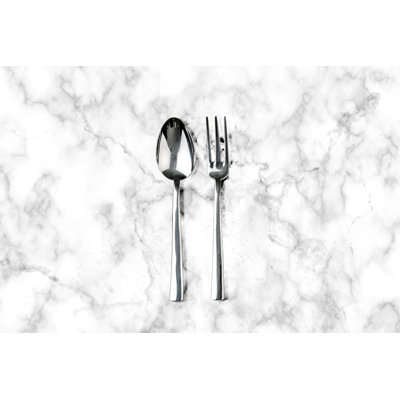 Atena 2 Piece Stainless Steel Hostess Set