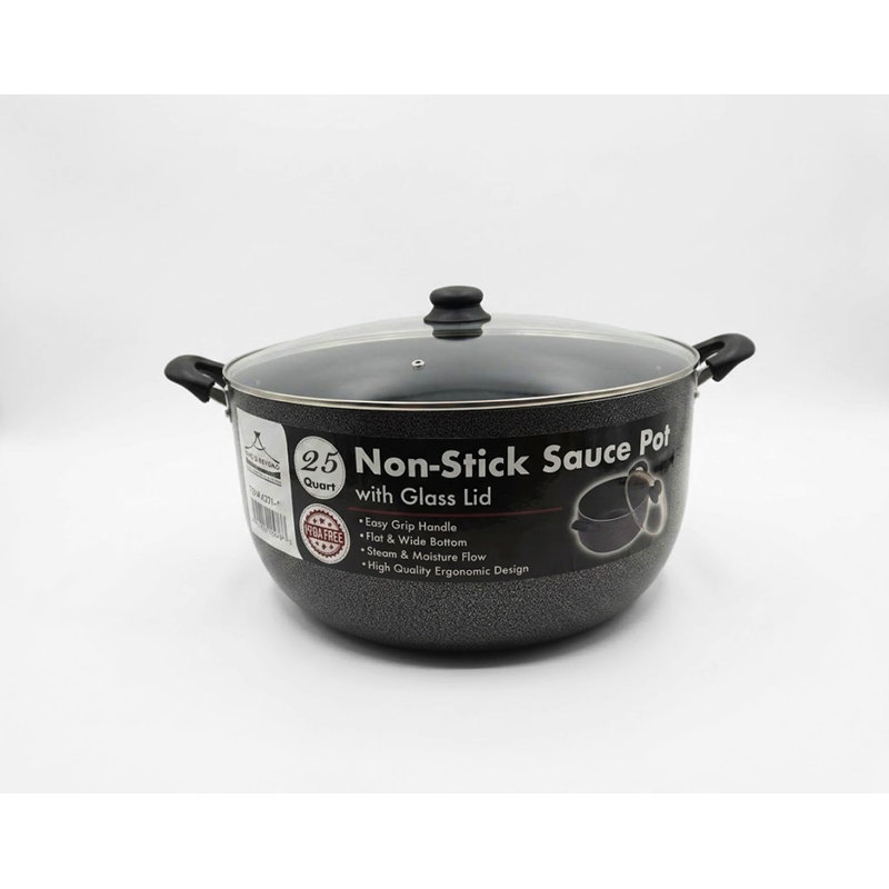 25 Qt Non-Stick Aluminum Stock Pot., 25 Qt