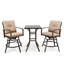 Ensemble bistro pour l'extérieur avec coussins L 24,5 po Silerton