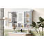 Armoire de salle de bain murale 47 "avec miroir