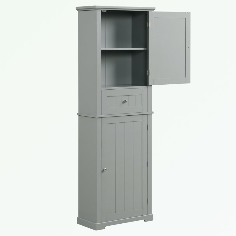Bajo Linen Cabinet, Gray