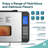 Simzlife Bread Maker, 2LB Dough & Bread Maker Machine with Auto Fruit and Nut Dispenser, Fit for 3 Loaf Sizes & 3 Crust Colors