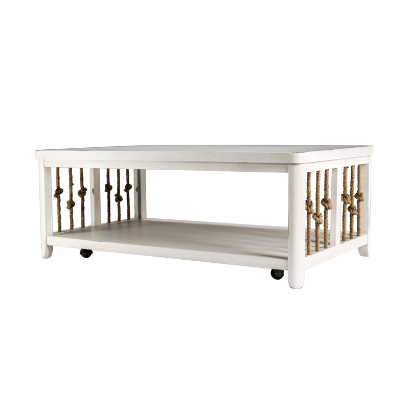 Table basse Alvon, Blanc