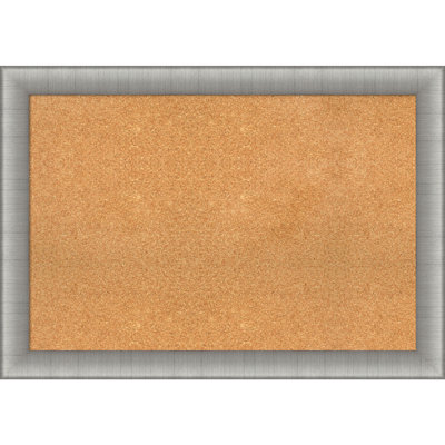 Elegant Amanti Art No Cork Wall Plastic Bulletin Board