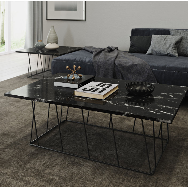 Amanie Frame Coffee Table, Black