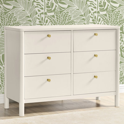 Delta Children Brooks 6 Drawer Dresser With Interlocking Drawers