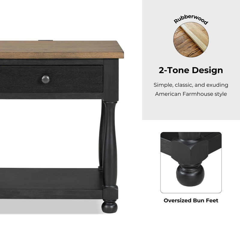 Alfons 1-Drawer Nightstand (Set Of 2)