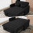 Sleeper Sofa Bed, 3-in-1 Convertible Pull Out Couch With Adjustable Backrest For Living Room, Loveseat Sofa Bed With Side Pockets, Easy Assembly, 1 Pcs-2045972719