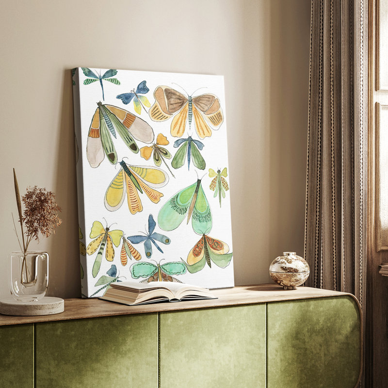 Wings Galore II - galerie sur mesure Cavas, H 18 po x l 12 po