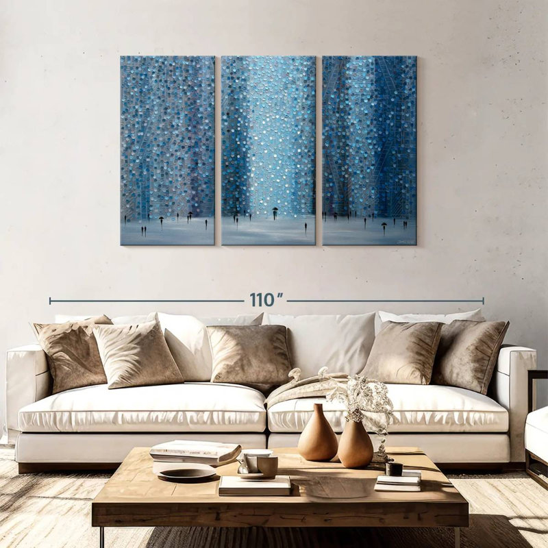 Avery Rain And You, 48" H x 74" W