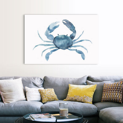 Reproduction d’art sur toile, "Blue Crab" par Isabelle Z