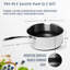 Ensemble de batterie de cuisine 7 pièces Tri-Ply Clad