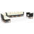 Kjeld 9 Piece Rattan Sectional Seating Group with Cushions-826682285-826682290-870531683