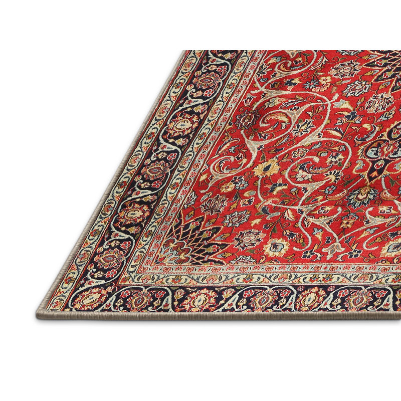 Tapis brun à motif oriental, Rectangle 2 pi x 3 pi