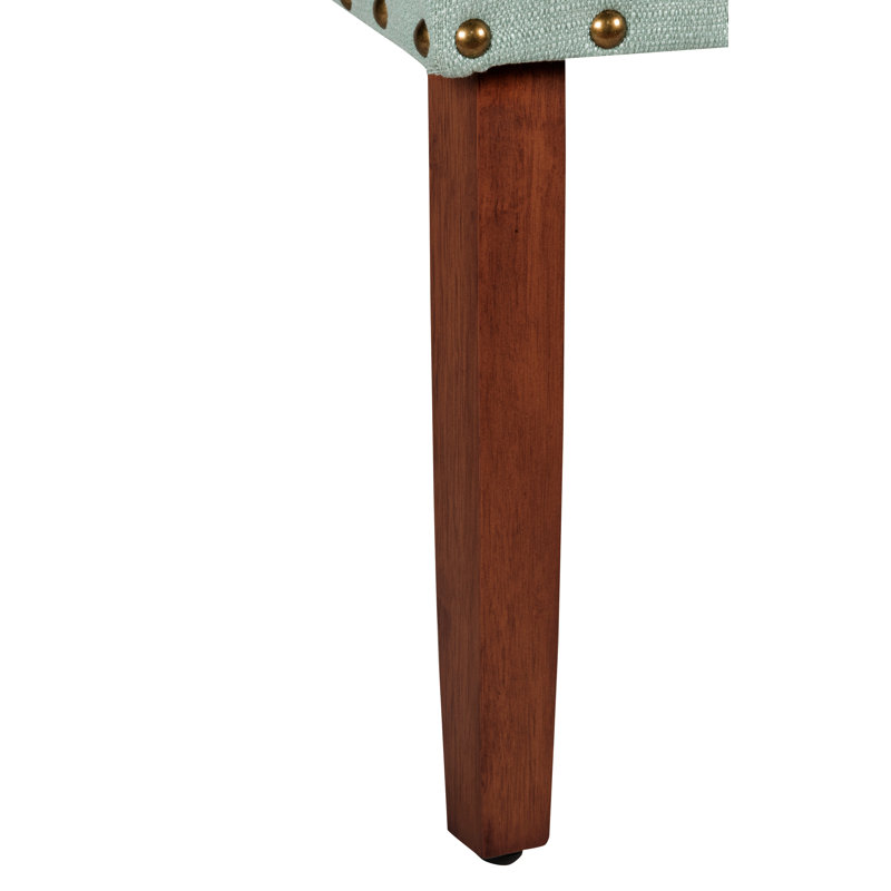Chaise de salle à manger rembourrée Aalim, Écume de mer