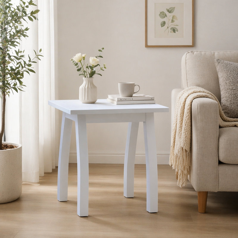 Côté bois d'acacia, White PU