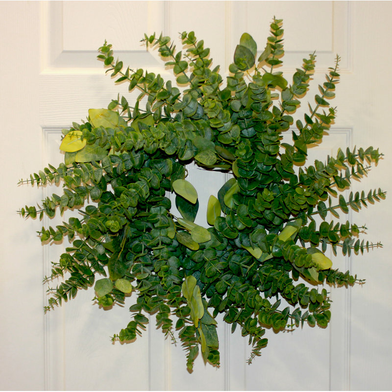 26" Artificial Eucalyptus Wreath