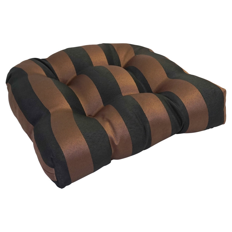 Coussin de chaise de salle à manger capitonné intérieur / extérieur