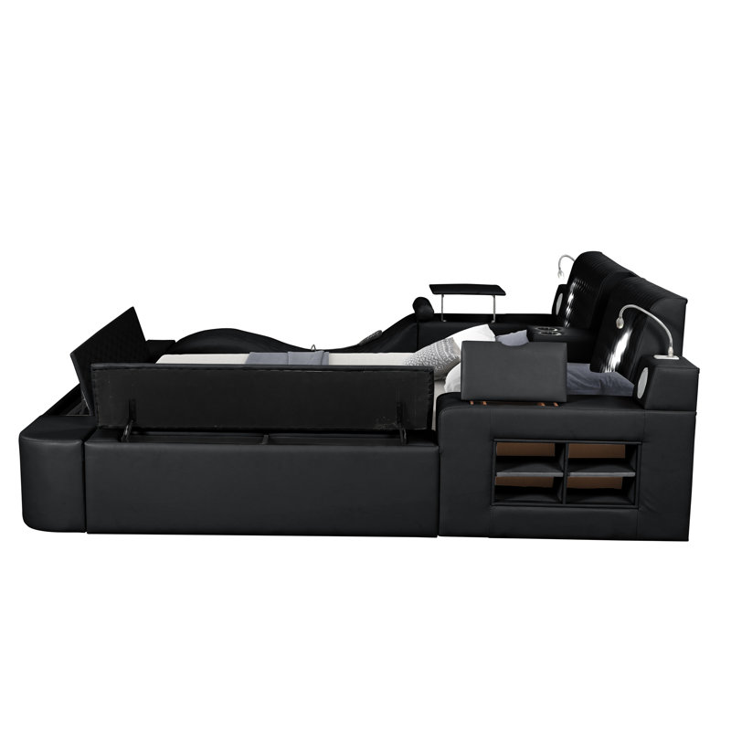 Smart Multifunctional Bed Made With Wood