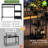 Multi-Layer Storage Metal Patio Bar Table