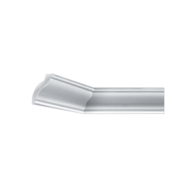Julio 6.5 ft White Styrofoam Crown Molding