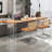 Burlywood Rectangular Solid Wood desks-108074361