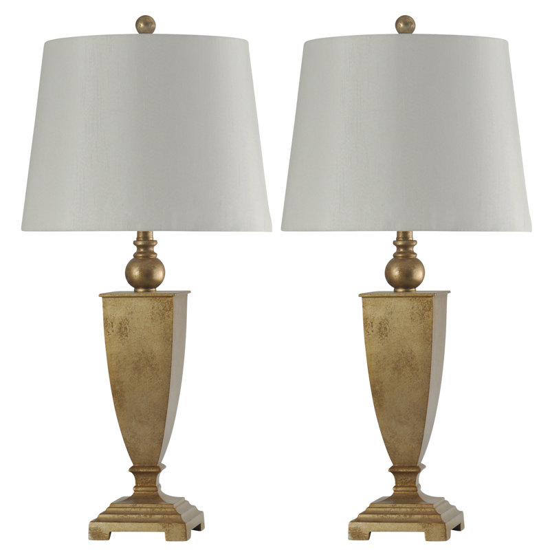 Ensemble de lampes de table dorées 31,25 "Araceli