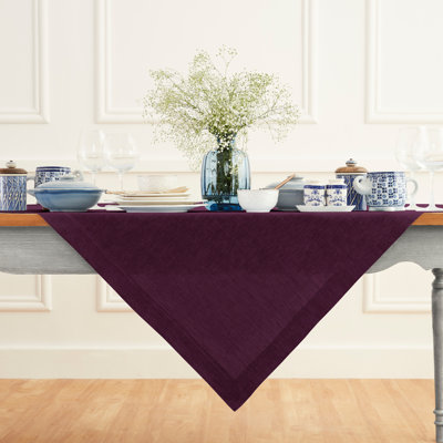 100% Pure Linen Table Throw - Athena