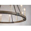 Lustre de style campagnard 12 lumières Addyson