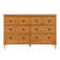 Commode double 6 tiroirs en bois massif Bhuneshwar