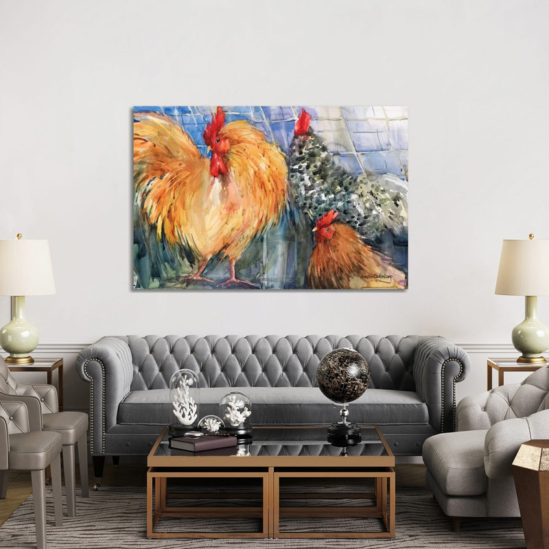 Three Crowns by Annelein Beukenkamp - Wrapped Canvas Painting, 152.5 cm H x 101.5 cm W