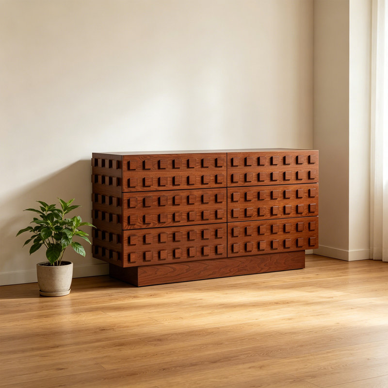 Chinese-style retro minimalist sideboard