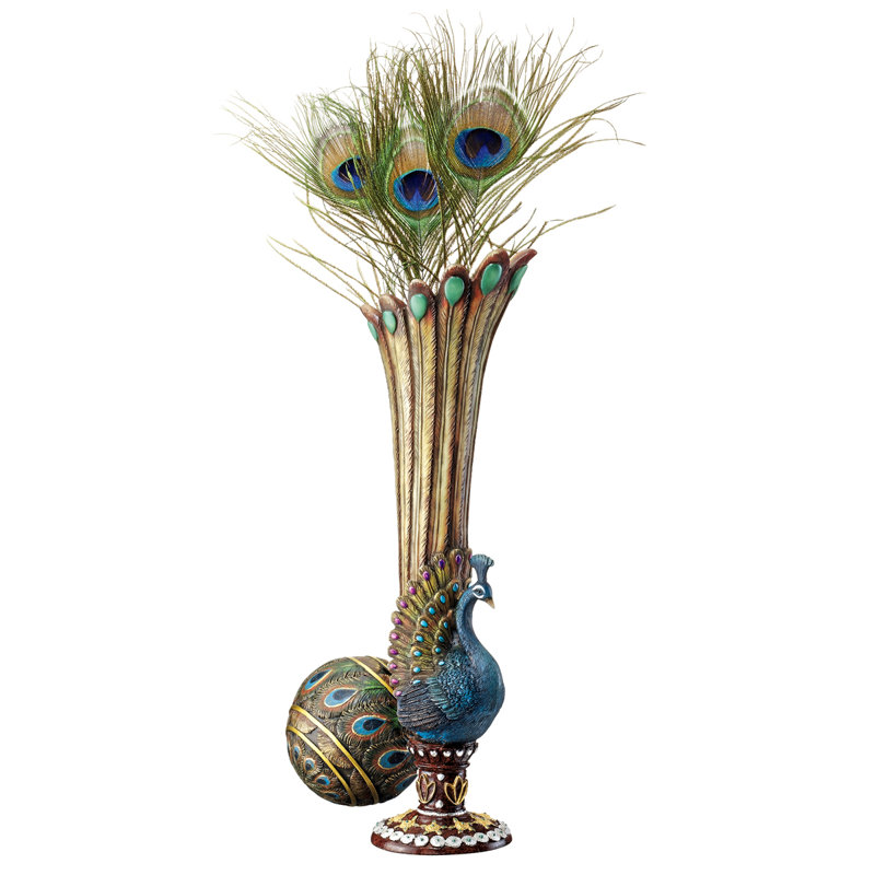 Vase de table Peacock