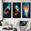 «Imagine Space», 3 pièces sur toile-504821260-504821261