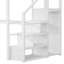 Lit mezzanine avec bureau et station de charge, lit mezzanine en métal avec escalier et lumière pour enfants adolescents-134538674-134538676