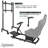 Inbox Zero Ergonomic PC & Racing Game Chair in Black