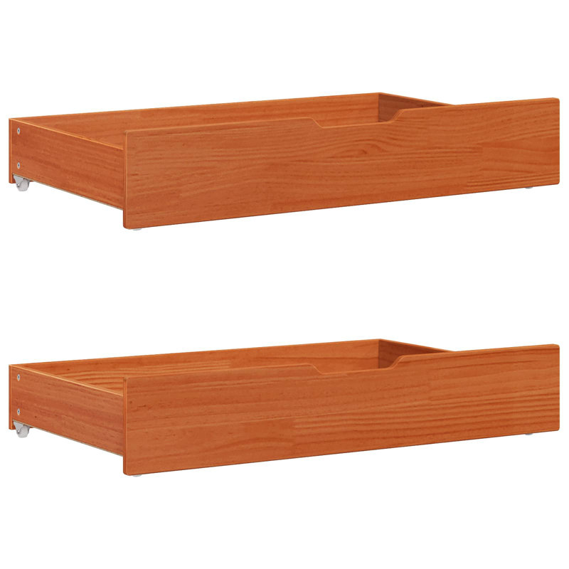 Solid Wood Bed, Small Single (2'6)