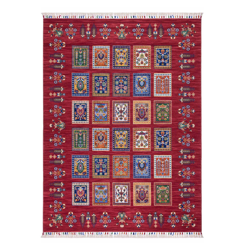 Tapis Leila Gordes, Rectangle 5 pi 5 po x 8 pi 1 po