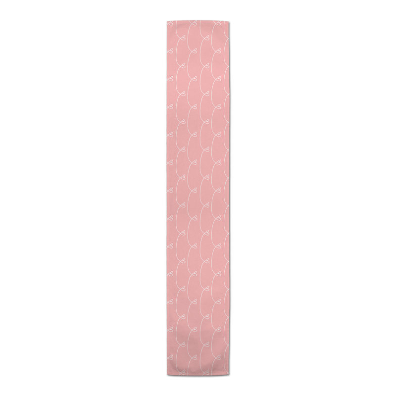 Hosmer Heart Table Runner, 72" x 16"