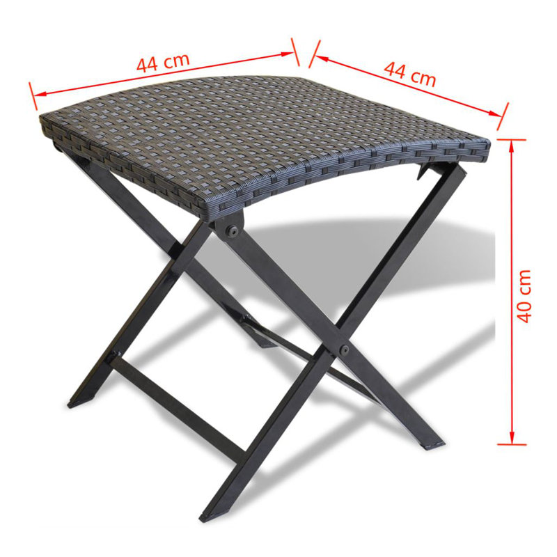 Charlotta Steel Accent Stool