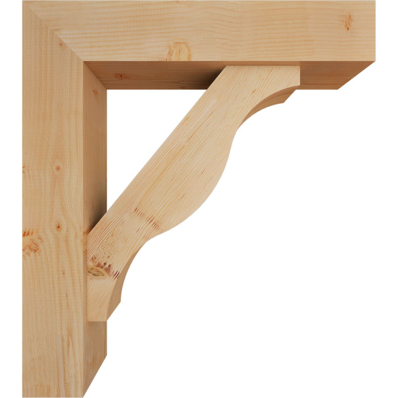 Support Funston Block avec support décalé, 36 x 32, Sapin Douglas de l 7 1/2 (lisse)