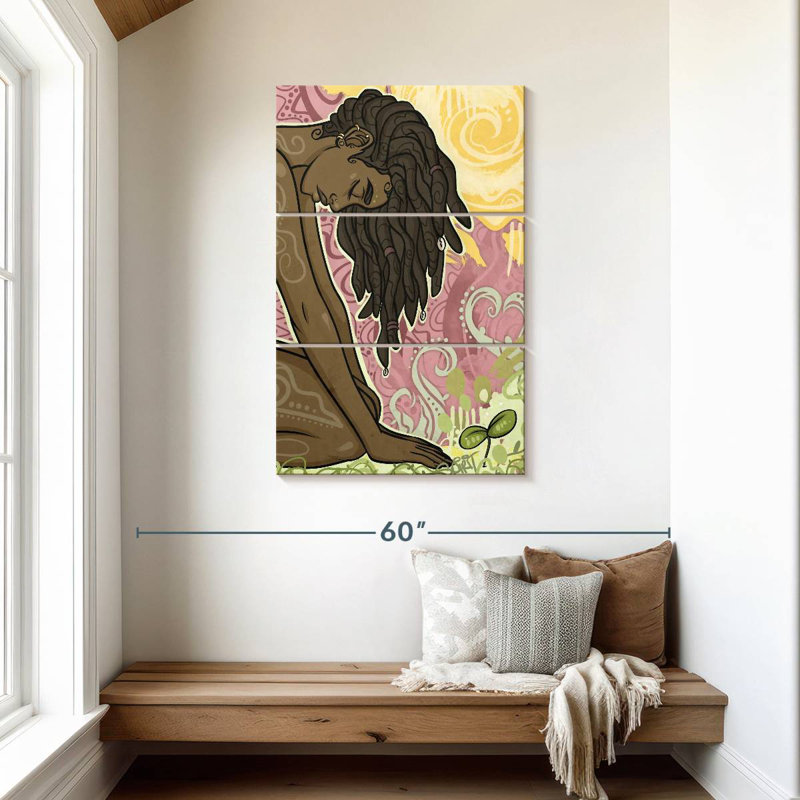 Dayo, 45" H x 28" W