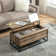 Rosenblum 38.6'' W Lift-Top Coffee Table with Hidden Storage & Metal Frame