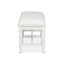 Table de salle à manger extensible à tréteaux avec 2 chaises d'appoint et banc-833088656