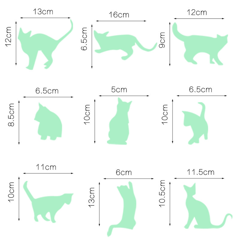 Animals Non-Wall Damaging Wall Decal