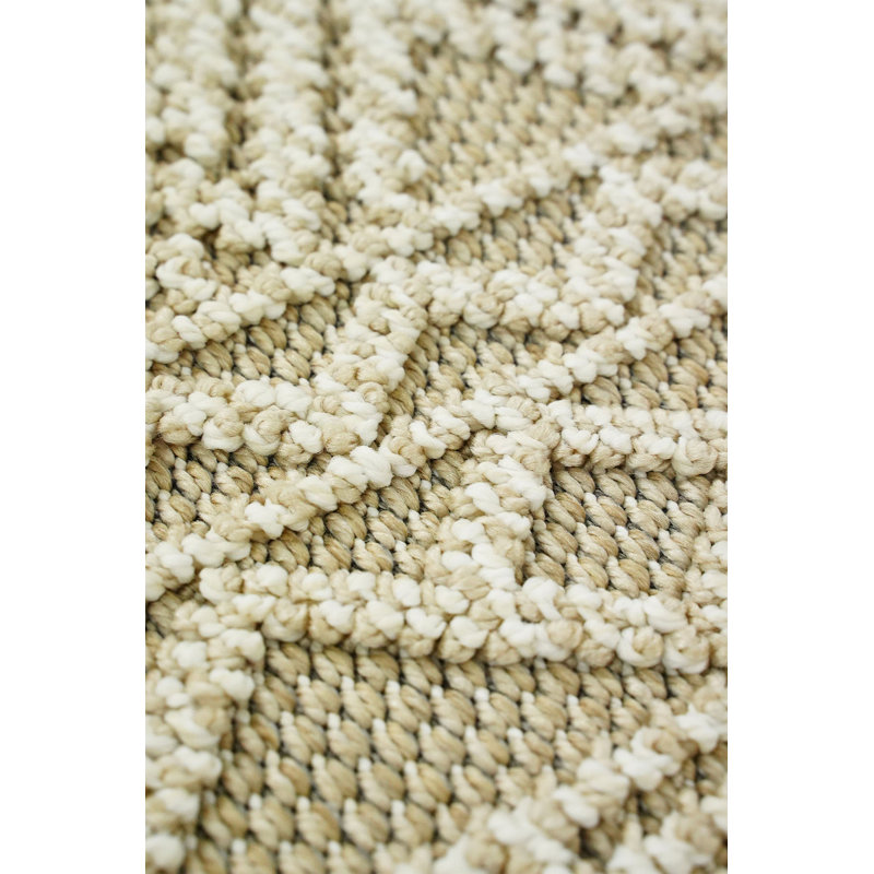 Round Rashade Machine Made Indoor / Outdoor Area Rug, Round 3'3"