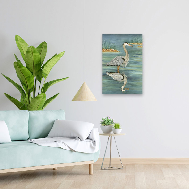 Bleu - animaux, oiseaux, art naturel et animalier, H 24 po x l 16 po