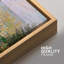 «Garden Bloom By The Riverside Floral Impressionist», 2 pièces sur toile-98374016-98374015