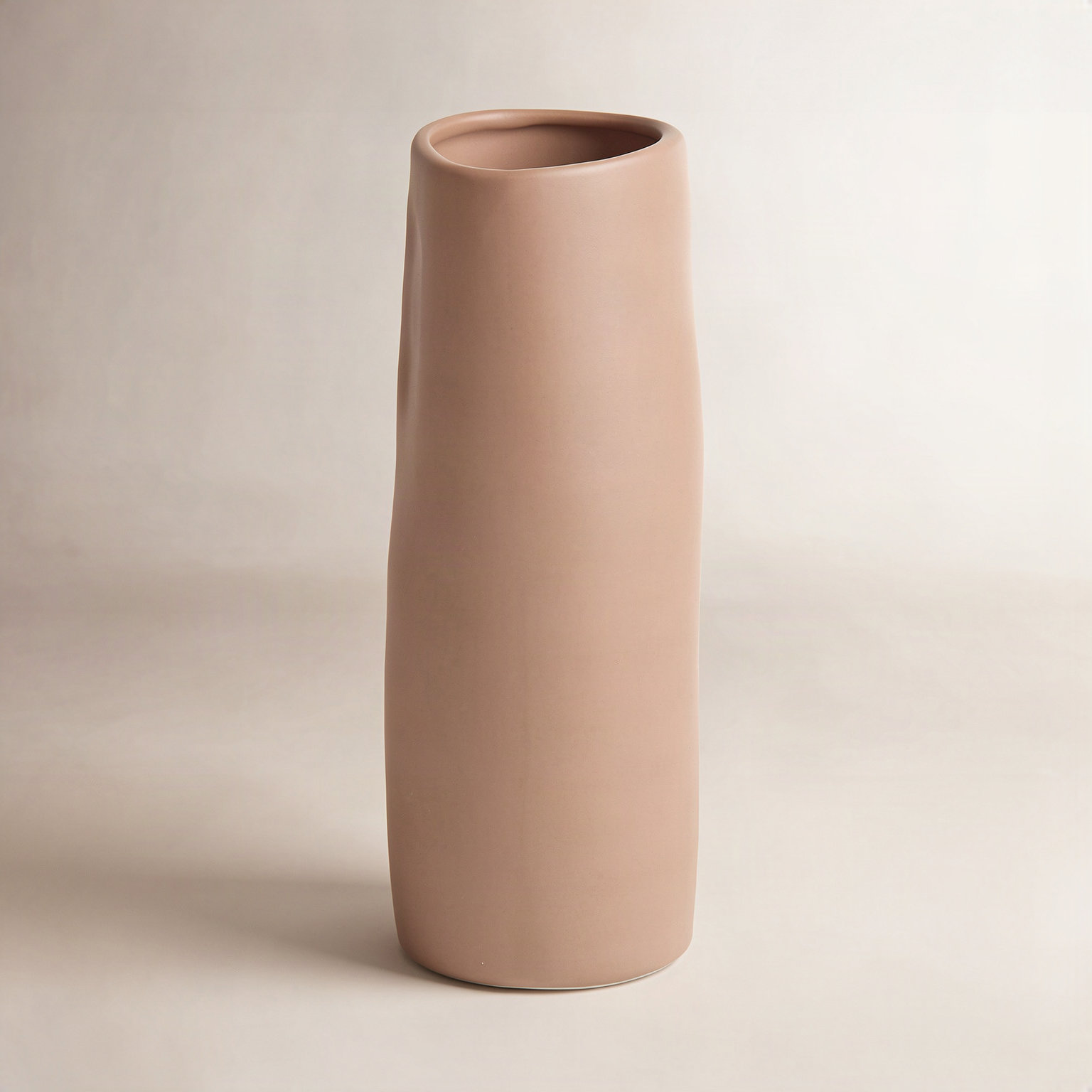 Parma Handmade Ceramic Table Vase, 9" H x 3.25" W x 3.25" D